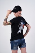 T-Shirt -YOU NEVER KNOW-BLK damski