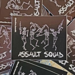 Wlepka - Naklejka >ASSAULT SQUAD< /1 szt.